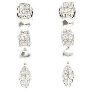 Pre Loved bvlgari Women white | white Earrings